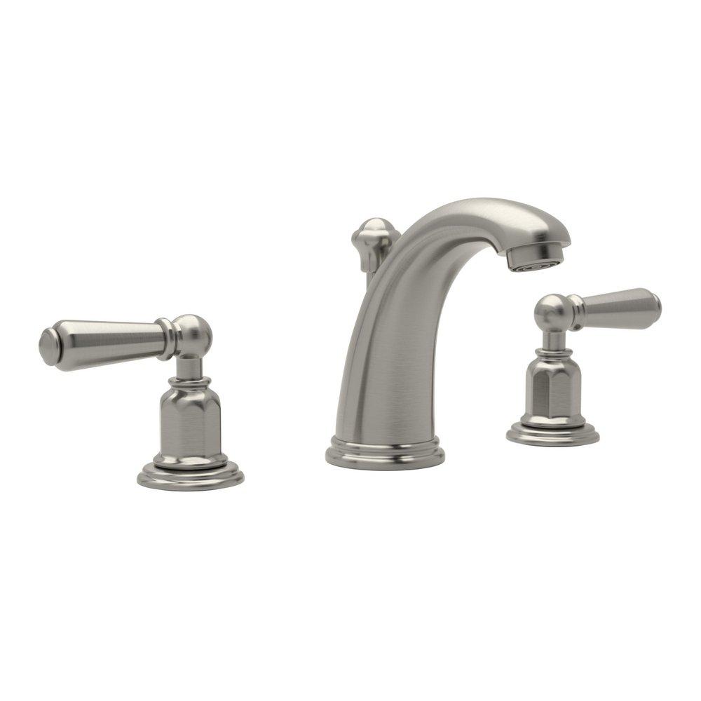 Perrin & Rowe Satin Nickel Two Handle Bathroom Sink Faucet 