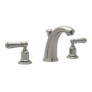 Perrin & Rowe Satin Nickel Two Handle Bathroom Sink Faucet 