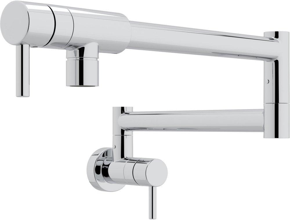 ROHL&reg; Polished Chrome Two Handle Lever Handle Pot Filler 