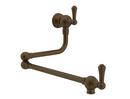 Perrin & Rowe English Bronze Two Handle Lever Pot Filler 