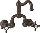 ROHL&reg; Tuscan Brass Two Handle Bathroom Sink Faucet 