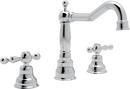 Two Handle Bathroom Sink Faucet in Polished Chrome
