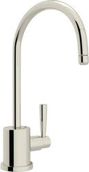 Perrin & Rowe&reg; Polished Nickel Single Handle Lever Handle Water Filter Faucet 