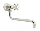 ROHL&reg; Polished Nickel Single Handle Cross Handle Pot Filler 