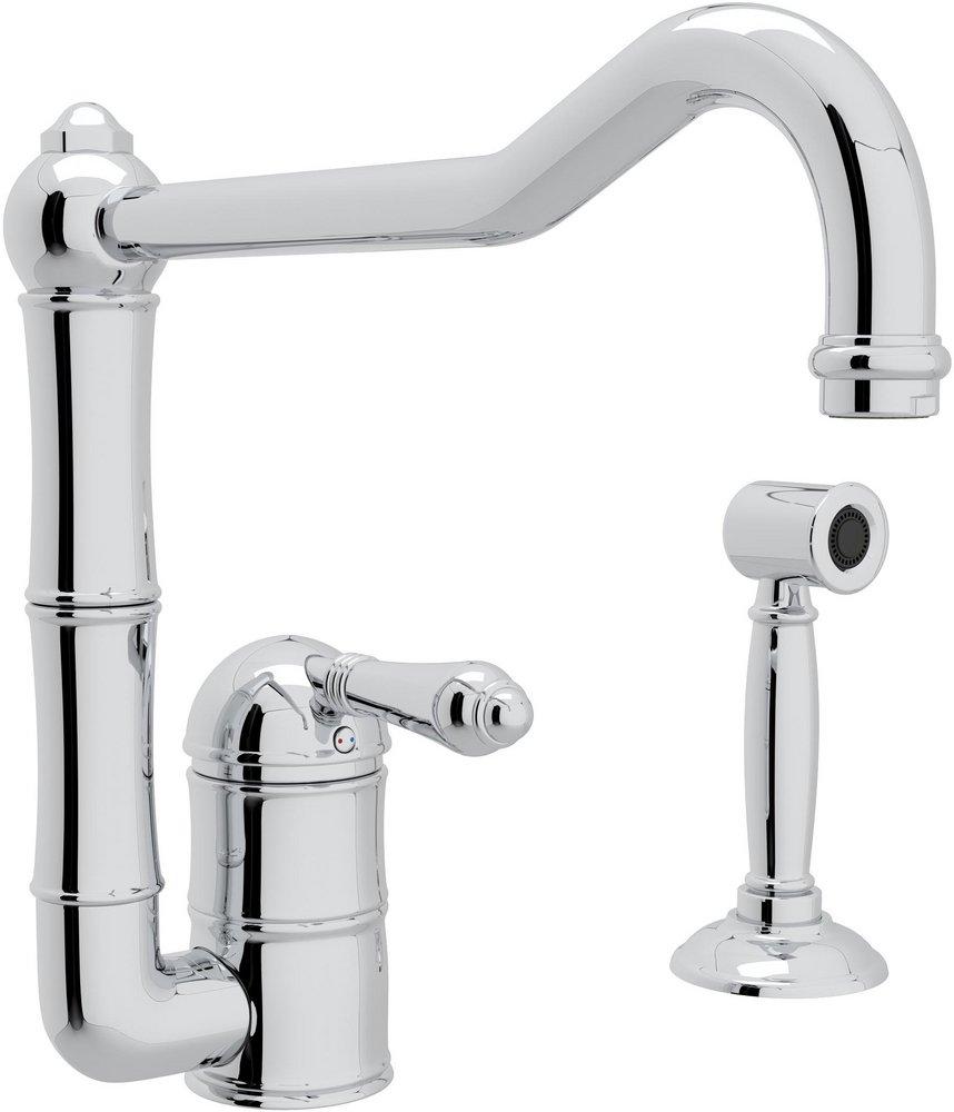 ROHL&reg; Polished Chrome Single Handle Kitchen Faucet 