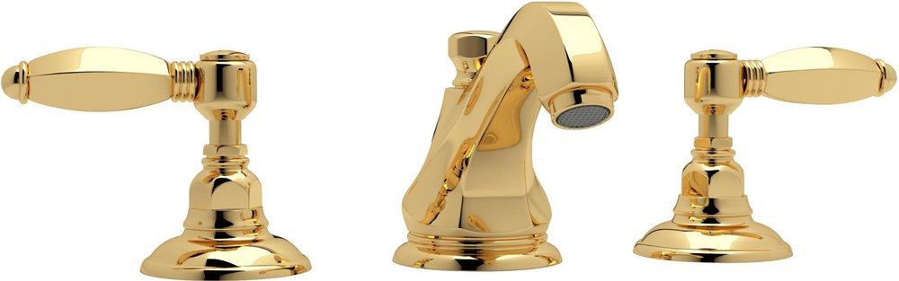 ROHL&reg; Inca Brass Two Handle Bathroom Sink Faucet 