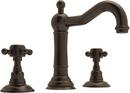 ROHL&reg; Tuscan Brass Two Handle Widespread Bathroom Sink Faucet 