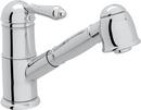 ROHL&reg; Polished Chrome Single Handle Pull Out Kitchen Faucet 