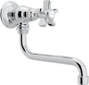 Pot Filler with Spoke Handle and 8-27/32 in. Spout Reach in Polished Chrome