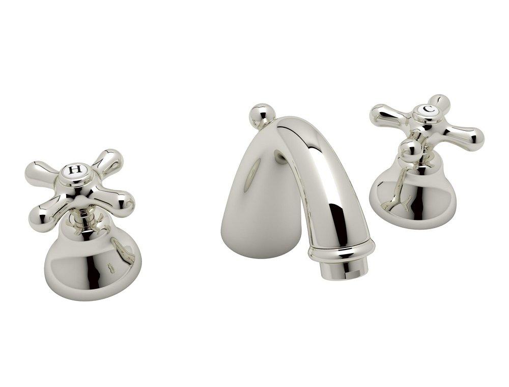 ROHL&reg; Polished Nickel Two Handle Bathroom Sink Faucet 