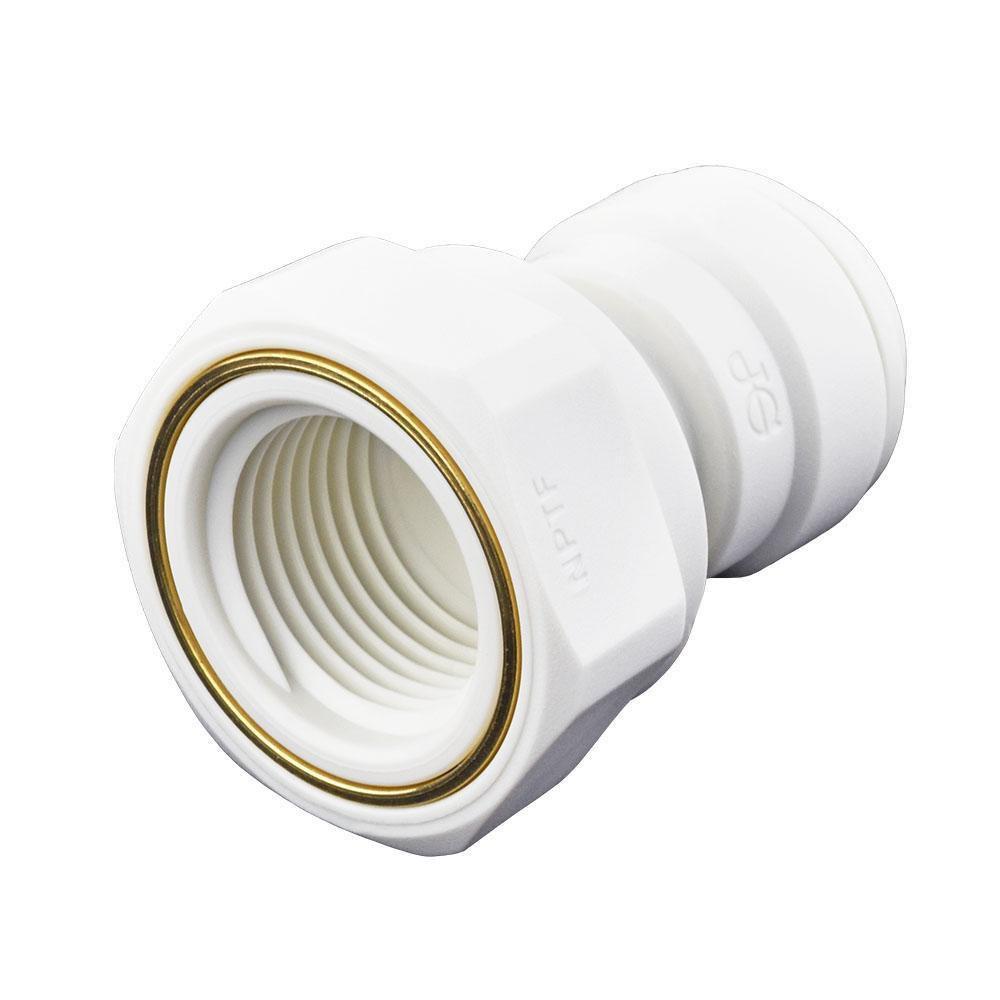 John Guest White Spigot x MPT Schedule 40 PVC Adapter 