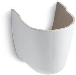 10-4/5 in. Vitreous China Shroud in White