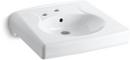 KOHLER White Wall Mount Lavatory Sink 