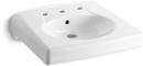 KOHLER White Wall Mount Basin 