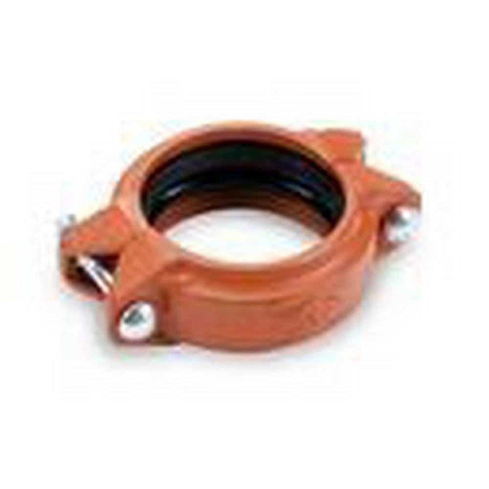 Orange Painted Grooved Coupling 