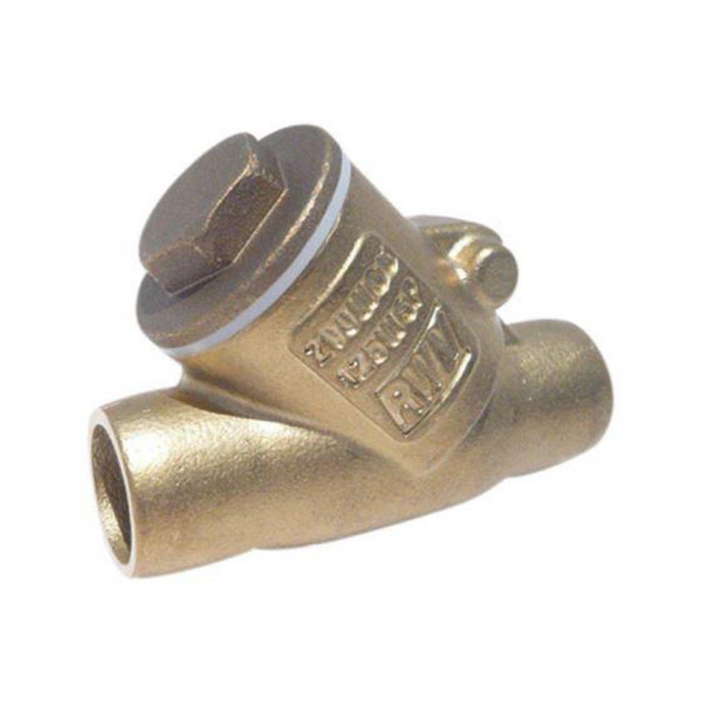 Red-White Valve Brass Solder Swing Check Valve 