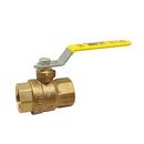 Red-White Valve Forged Brass Full Port FNPT 600# Ball Valve 