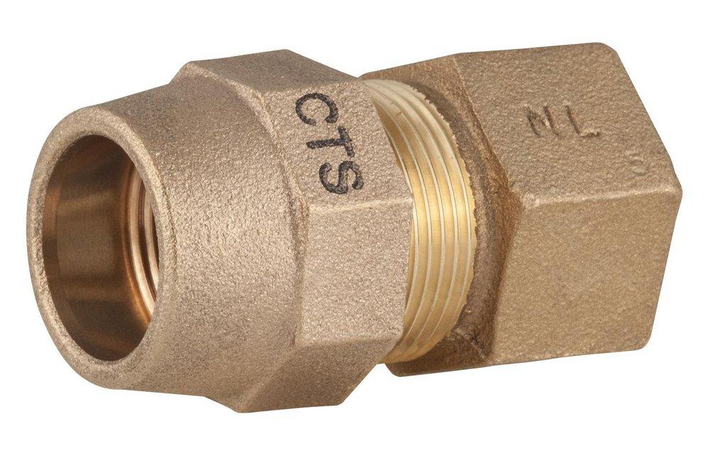 Ford Meter Box FIPS x Grip Joint Brass Coupling 