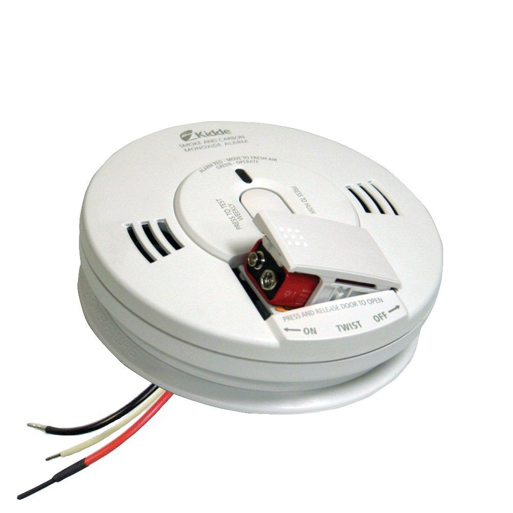 Kidde White 120 V Photoelectric Smoke Carbon Monoxide Combo Voice Alarm 