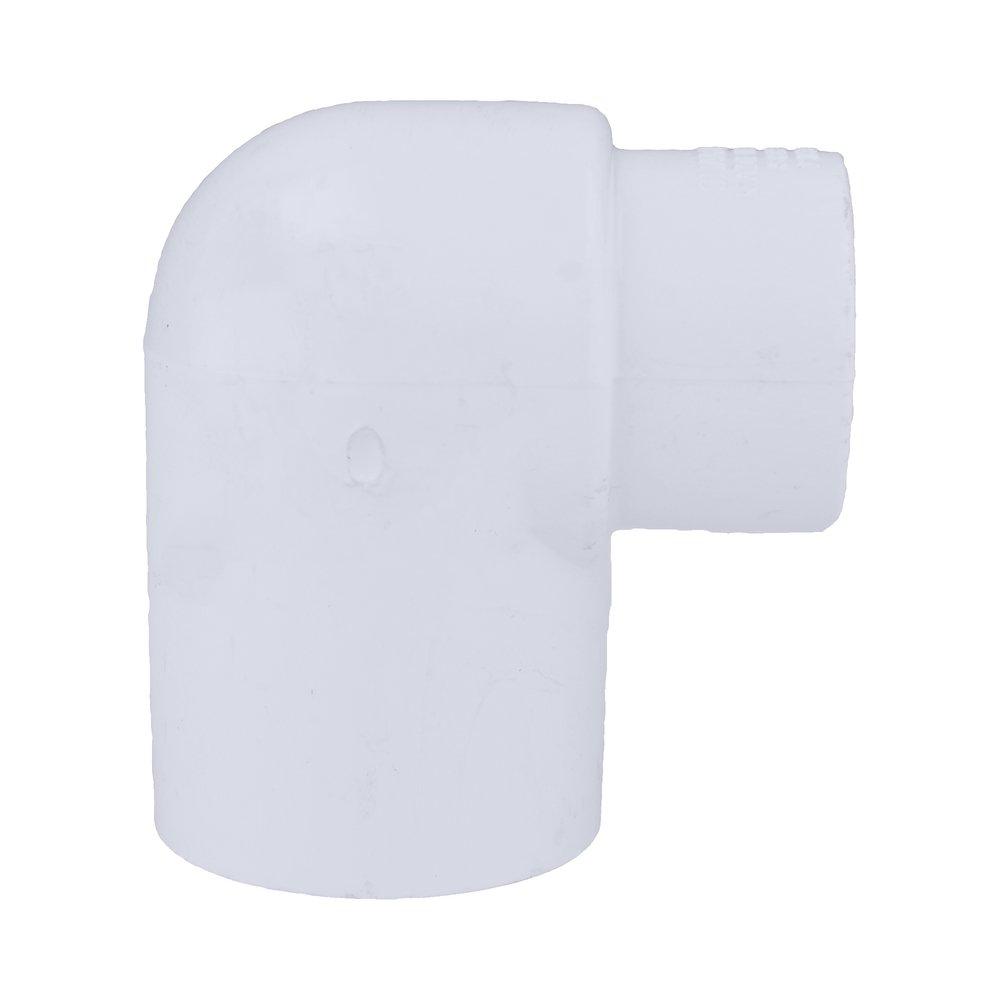 White PVC Schedule 40 90&deg; Socket x FPT Elbow 