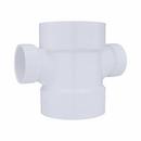 4 x 2 in. PVC DWV Double Sanitary Tee