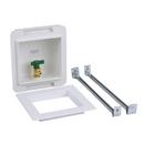 Oatey&reg; White 7-69/100 in x 8-69/100 in x 4-1/5 in Ice Maker Supply Box 