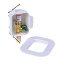 Oatey&reg; White 4-1/20 in x 5-3/5 in x 2-7/20 in Ice Maker Supply Box 