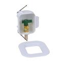 Oatey&reg; White 4-1/20 in x 5-3/5 in x 2-7/20 in Ice Maker Supply Box 
