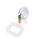 Oatey&reg; White 4-1/20 in x 5-3/5 in x 2-7/20 in Ice Maker Supply Box 