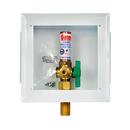 Oatey&reg; White 5-1/2 x 5 x 2-1/2 in. Ice Maker Supply Box 