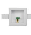 Oatey&reg; White 6-21/50 in x 6 in x 3-1/2 in Ice Maker Supply Box 