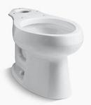 Elongated Toilet Bowl in White