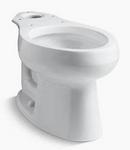 Elongated Toilet Bowl in White