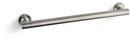 KOHLER Vibrant&reg; Brushed Nickel 18 in. Grab Bar 