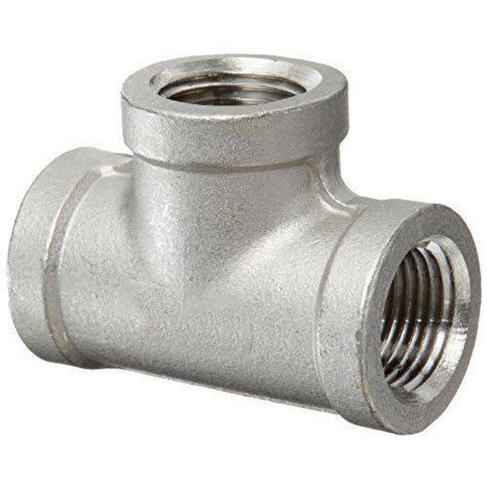 2 Stainless Steel 304L 3000# Thread Tee 