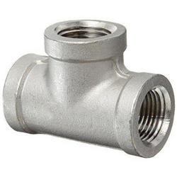 2 Stainless Steel 304L 3000# Thread Tee