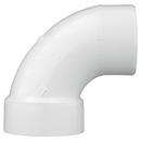 White PVC DWV 90° Street Elbow 