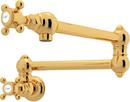 ROHL&reg; Inca Brass Two Handle Cross Handle Pot Filler 