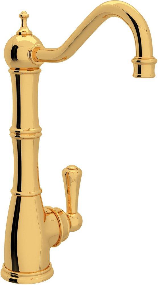 Perrin & Rowe&reg; Inca Brass Single Handle Lever Water Filter Faucet 