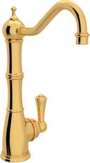 Perrin & Rowe&reg; Inca Brass Single Handle Lever Water Filter Faucet 