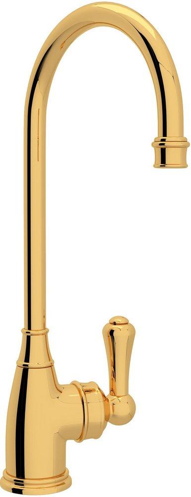 Perrin & Rowe Inca Brass Single Handle Lever Bar Faucet 