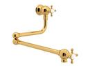 Wall Mount Pot Filler in English Gold
