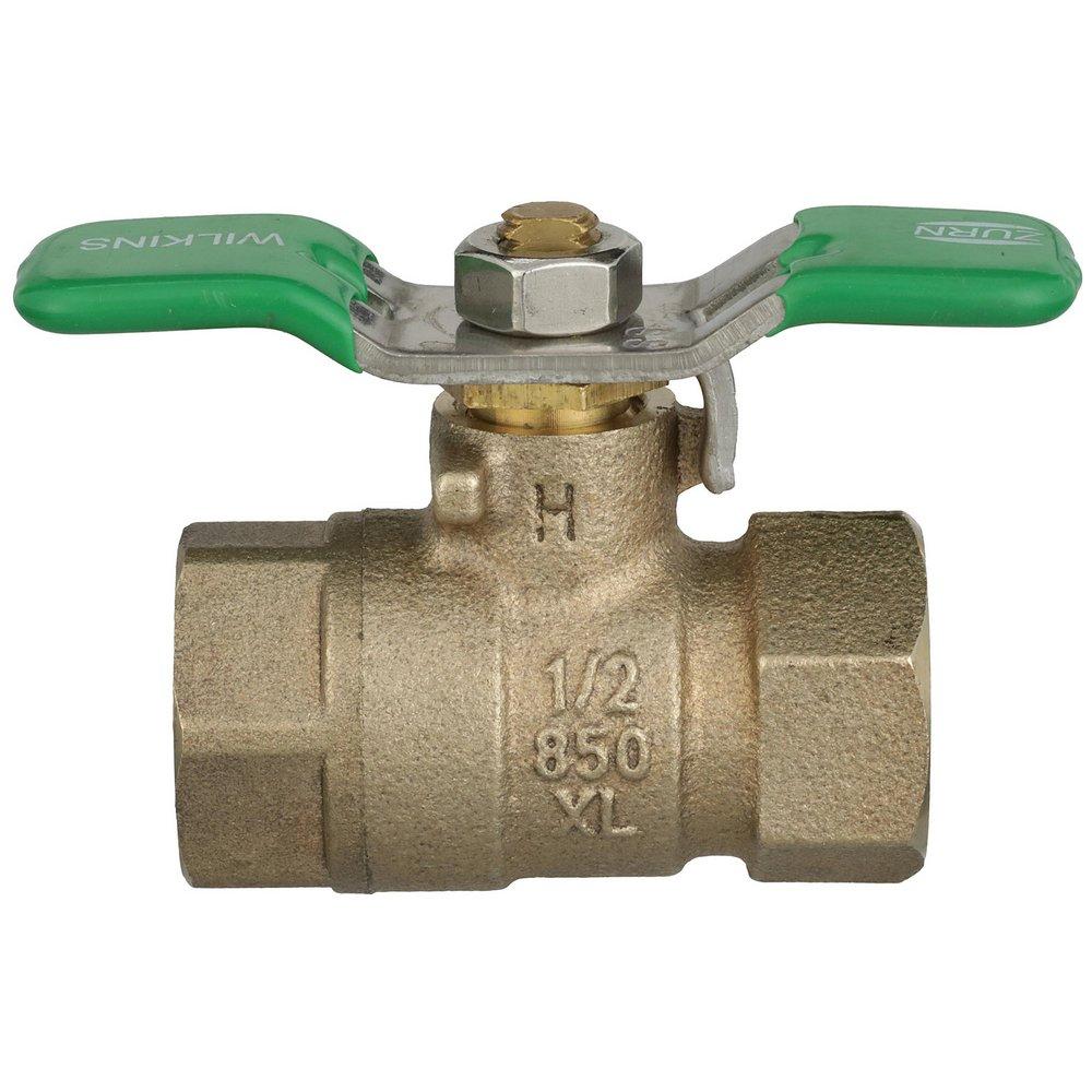 Zurn Wilkins Bronze Full Port FNPT 400# Ball Valve 