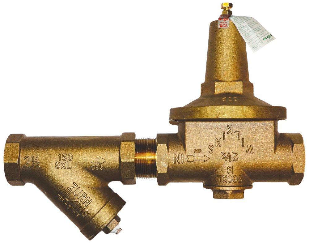 Zurn Wilkins 300 psi Cast Bronze Union FNPT x FNPT Pressure Reducing Valve 