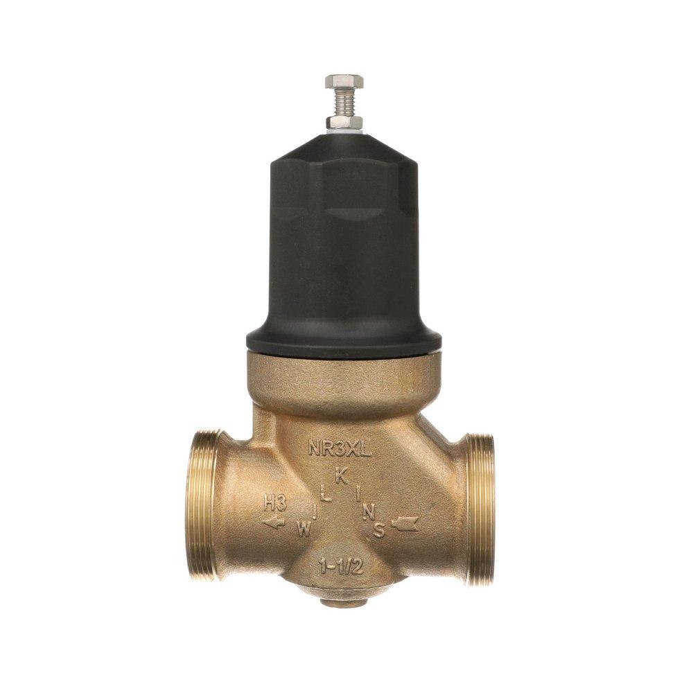 Zurn Wilkins Cast Bronze 400 psi Cast Bronze, Buna-N and 300 Stainless Steel Double Union FNPT Pressure Reducing Valve 