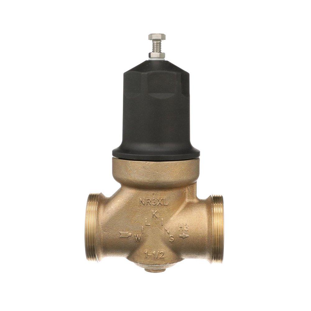 Zurn Wilkins Cast Bronze 400 psi Cast Bronze, Buna-N and 300 Stainless Steel Double Union FNPT Pressure Reducing Valve 