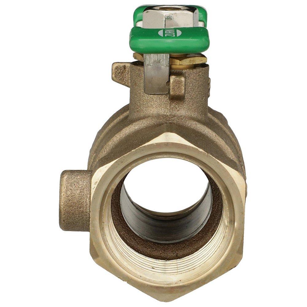 Zurn Wilkins Bronze Full Port FNPT 400# Ball Valve 