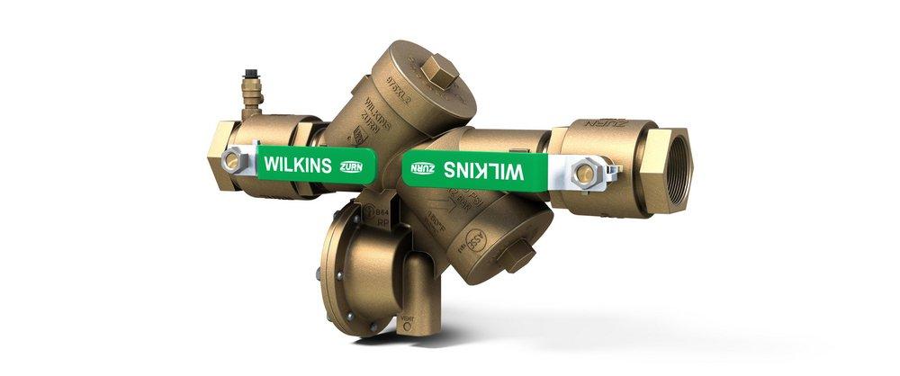 Zurn Wilkins Cast Bronze Cast Bronze Threaded 350 psi Backflow Preventer 