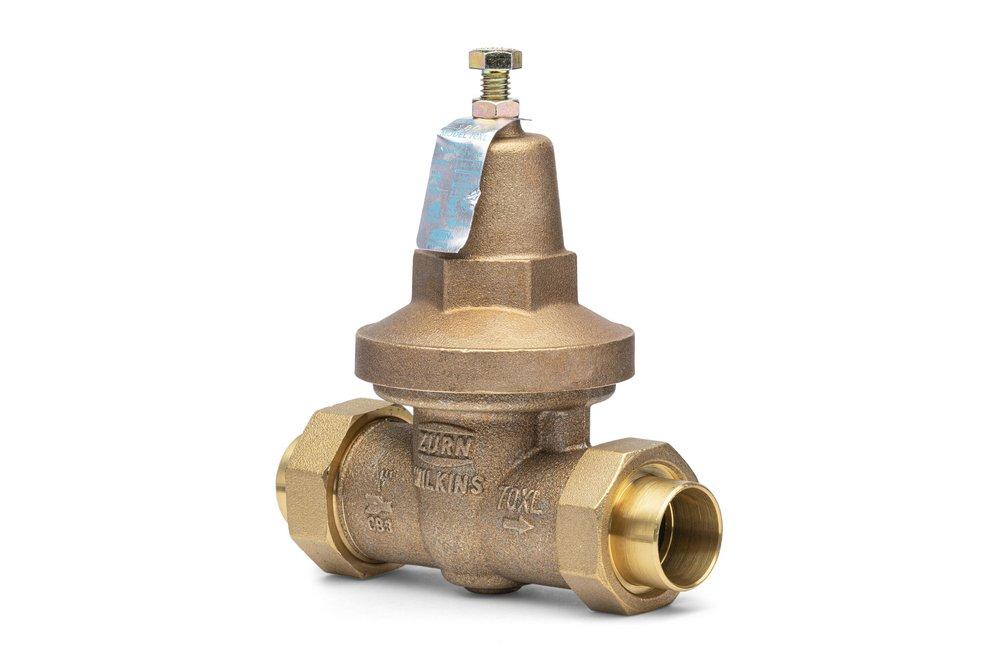 Zurn Wilkins Cast Bronze 300 psi Sweat Union Pressure Reducing Valve 