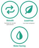 Zurn Wilkins Cast Bronze 400 psi Cast Bronze, Buna-N and 300 Stainless Steel Double Union FNPT Pressure Reducing Valve 